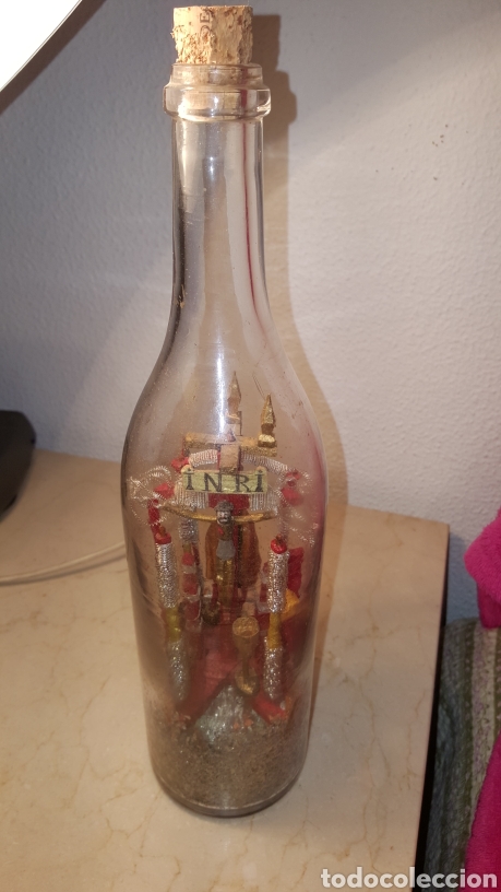 Artesan&iacute;a: CURIOSO CALVARIO DENTRO DE BOTELLA - Foto 22