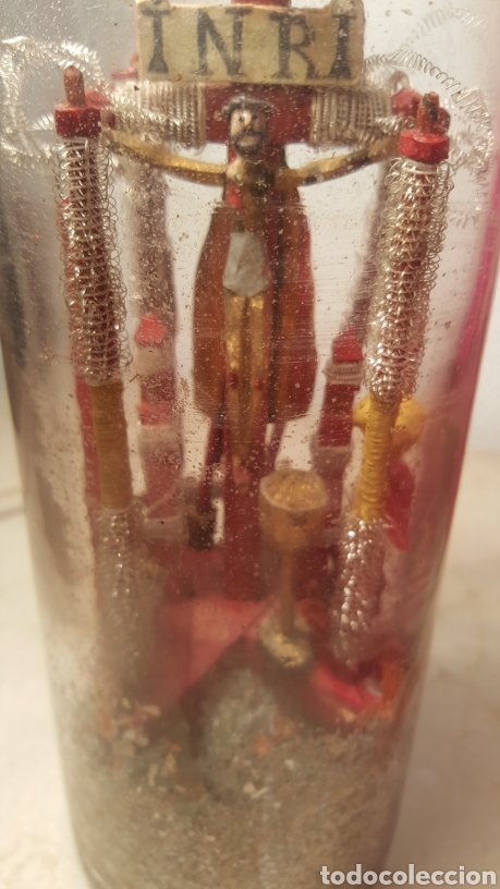 Artesan&iacute;a: CURIOSO CALVARIO DENTRO DE BOTELLA - Foto 25