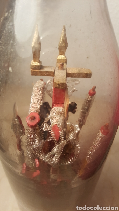 Artesan&iacute;a: CURIOSO CALVARIO DENTRO DE BOTELLA - Foto 27