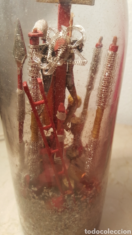Artesan&iacute;a: CURIOSO CALVARIO DENTRO DE BOTELLA - Foto 28