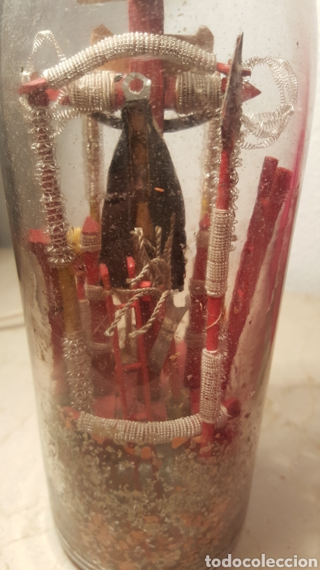 Artesan&iacute;a: CURIOSO CALVARIO DENTRO DE BOTELLA - Foto 31