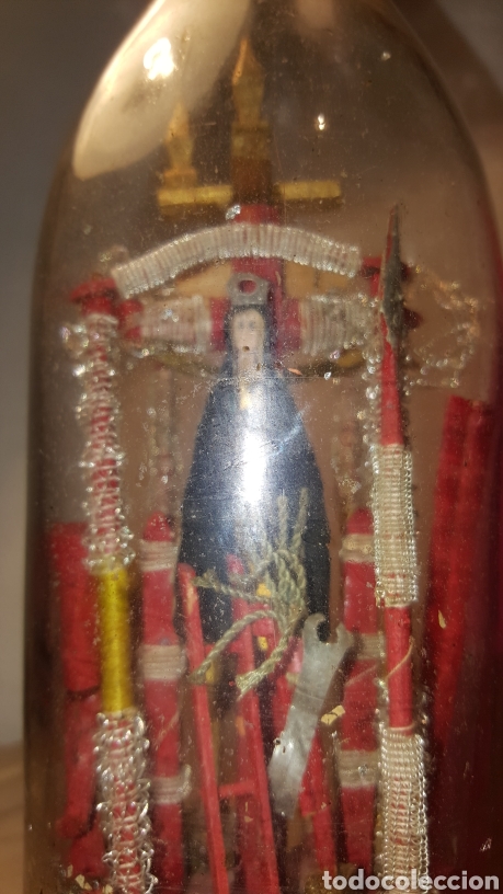 Artesan&iacute;a: CURIOSO CALVARIO DENTRO DE BOTELLA - Foto 34