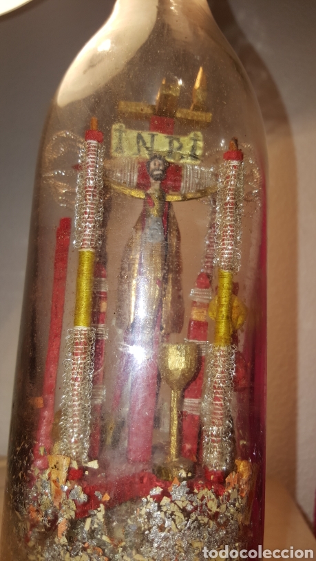 Artesan&iacute;a: CURIOSO CALVARIO DENTRO DE BOTELLA - Foto 36