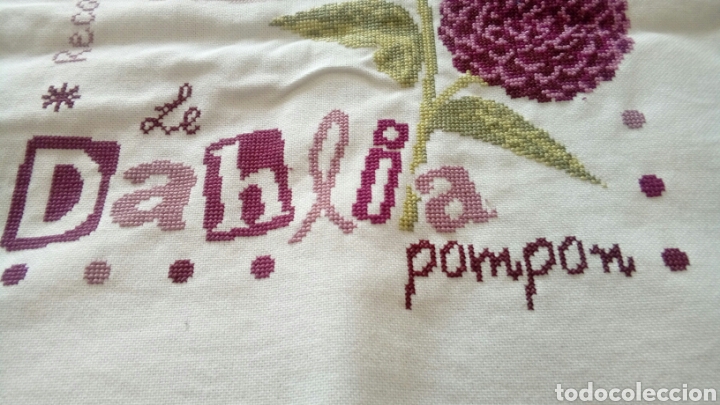 Artesan&iacute;a: Dalia punto de cruz - Foto 4