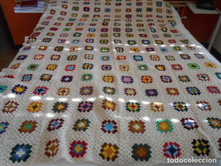Artesan&iacute;a: COLCHA   DE  LANA  -A  GANCHILLO- - Foto 1
