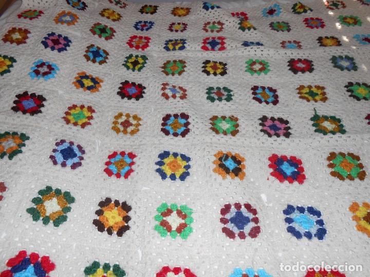 Artesan&iacute;a: COLCHA   DE  LANA  -A  GANCHILLO- - Foto 4