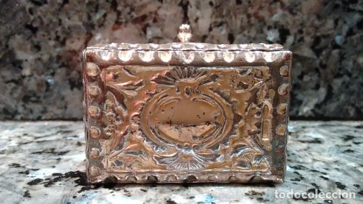 Artesan&iacute;a: JOYERO CAJA TAPA PLATA - Foto 3