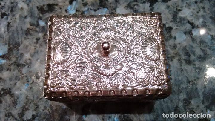 Artesan&iacute;a: JOYERO CAJA TAPA PLATA - Foto 5