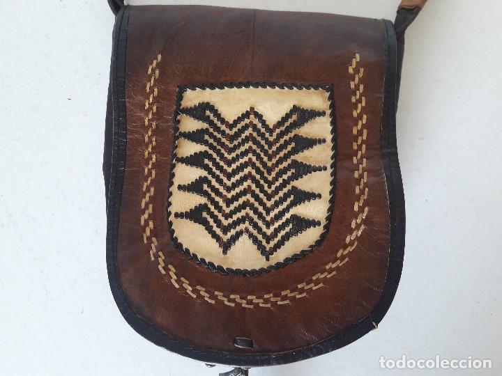 Artesan&iacute;a: BOLSO DE CUERO MARROQUI - Foto 2