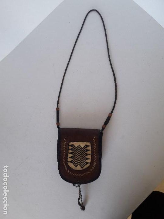Artesan&iacute;a: BOLSO DE CUERO MARROQUI - Foto 1