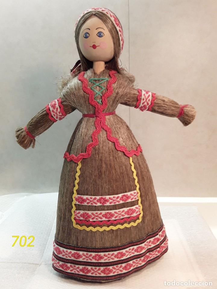 Artesan&iacute;a: Mu&ntilde;eca Rusa en fibra de Lino - Foto 1