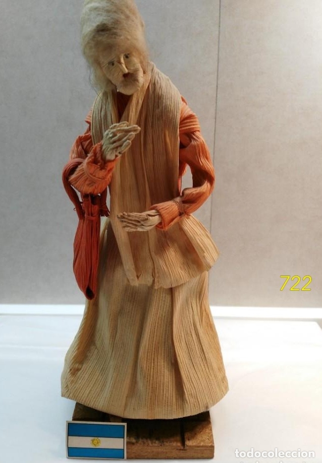 Artesan&iacute;a: Figura en hoja de ma&iacute;z - Foto 1