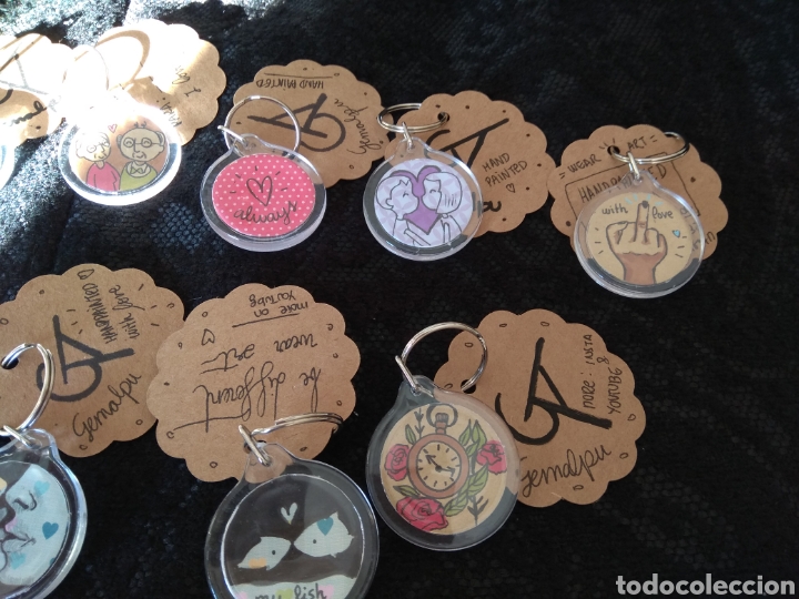 Artesan&iacute;a: LLAVEROS PINTADOS A MANO - Foto 4