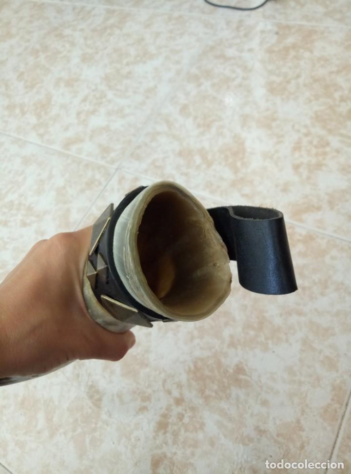 Artesan&iacute;a: Cuerno grande para beber - Foto 2