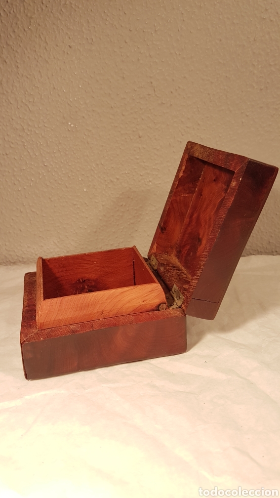 Artesan&iacute;a: CAJA JOYERO DE MADERA CON INCRUSTACIONES. - Foto 2