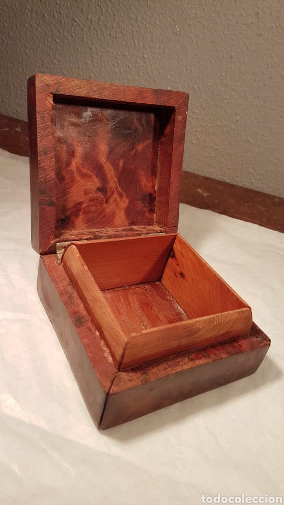 Artesan&iacute;a: CAJA JOYERO DE MADERA CON INCRUSTACIONES. - Foto 5