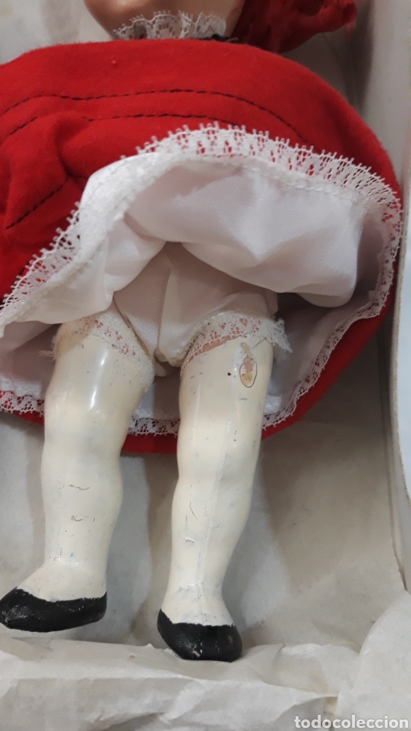 Artesan&iacute;a: Pareja de mu&ntilde;ecos con traje tipico gallego. Celuloide - Foto 4