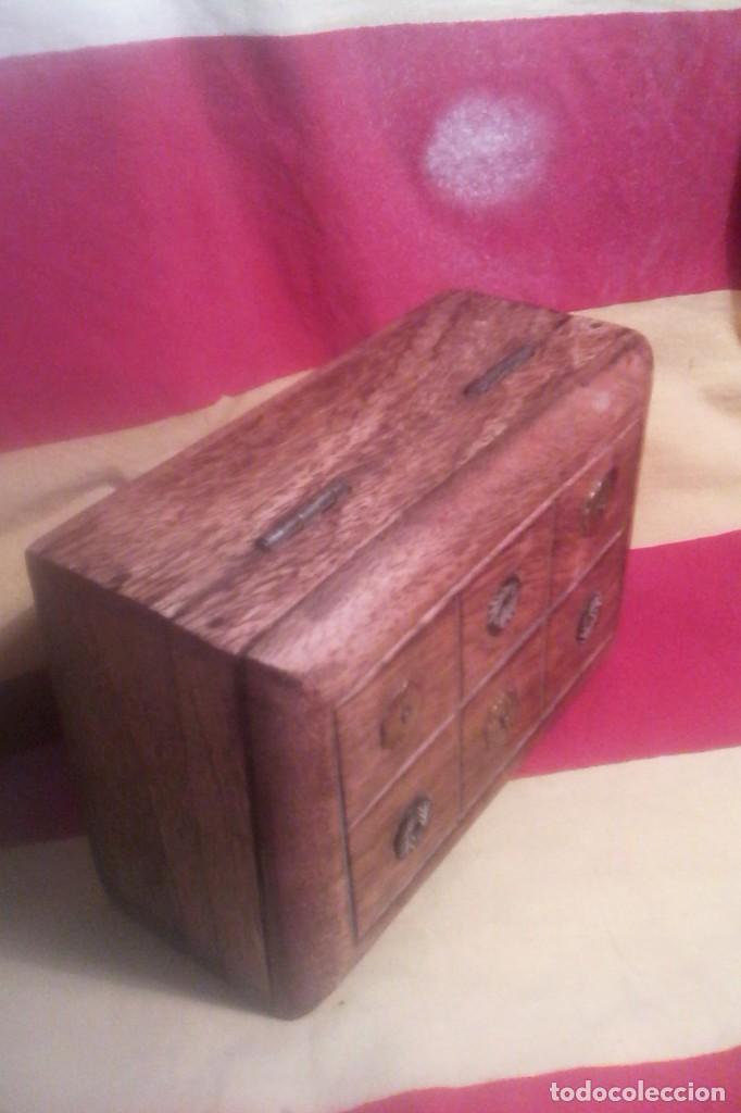 Artesan&iacute;a: CAJA DE MADERA - JOYERO . - Foto 4