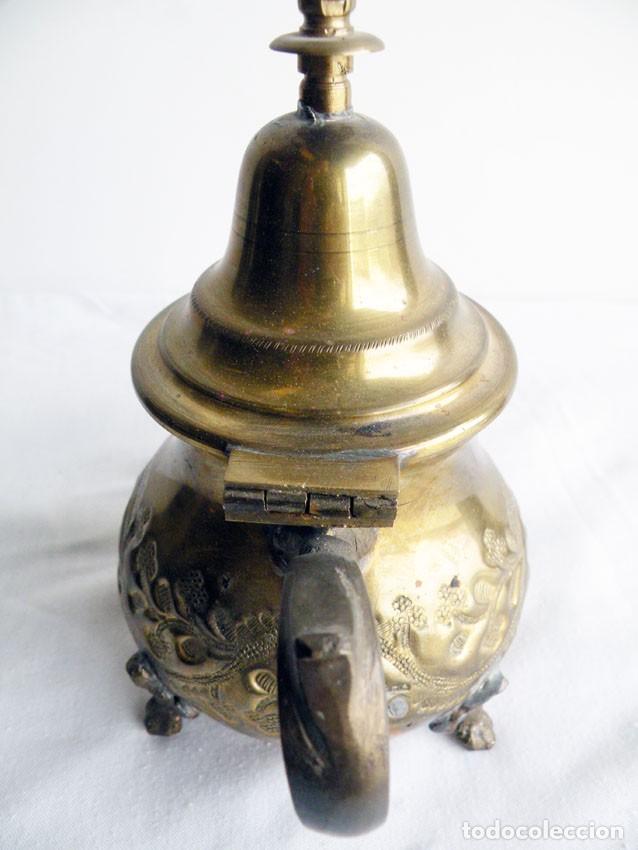 Artesan&iacute;a: TETERA REPUJADA DE LATON - Foto 4