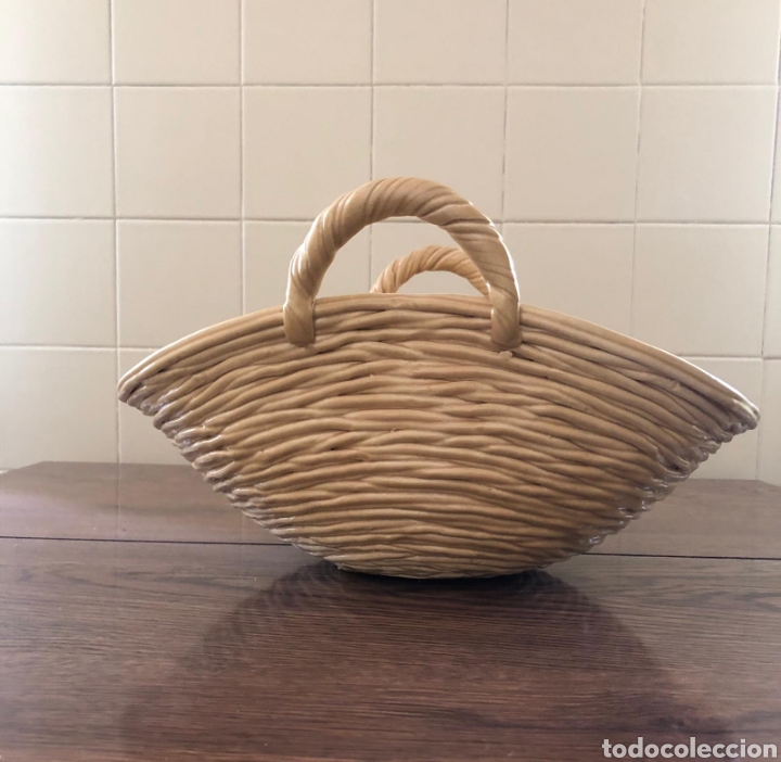 Artesan&iacute;a: CESTO CERAMICA DE MANISES CASES - Foto 1