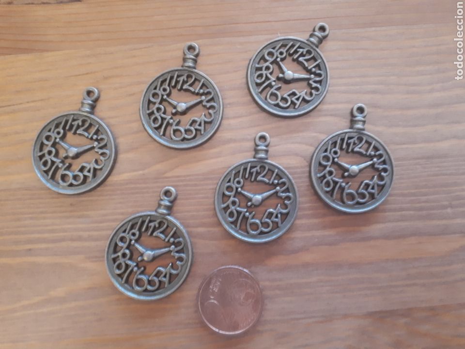 Artesan&iacute;a: Lote 6 abalorios reloj - Foto 1