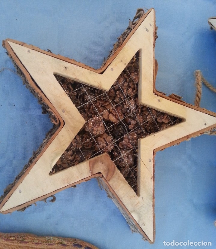 Artesan&iacute;a: Estrella. Figuras en madera. Pareja - Foto 3