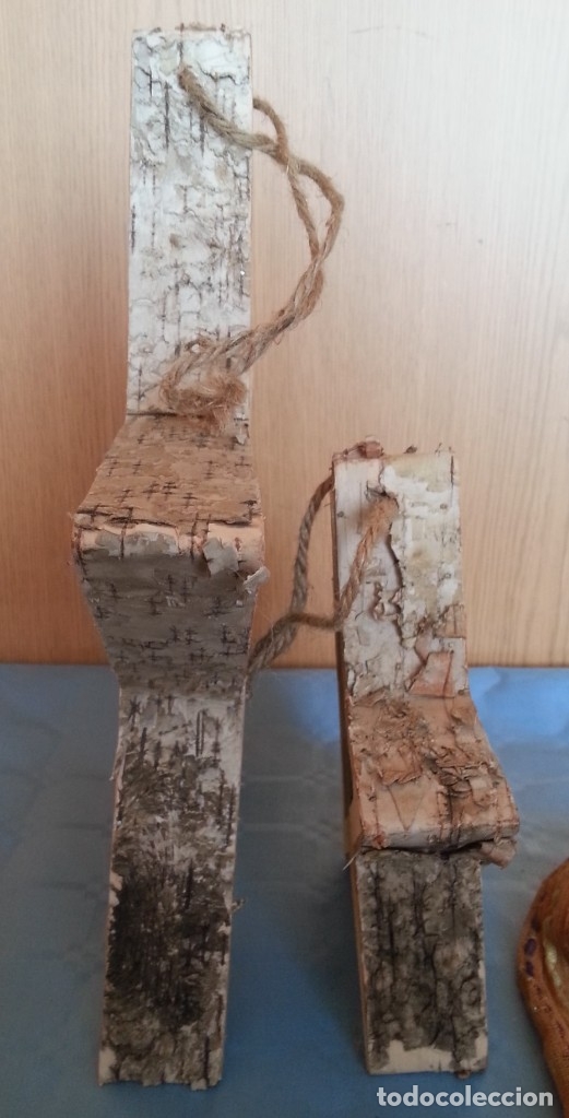 Artesan&iacute;a: Estrella. Figuras en madera. Pareja - Foto 5