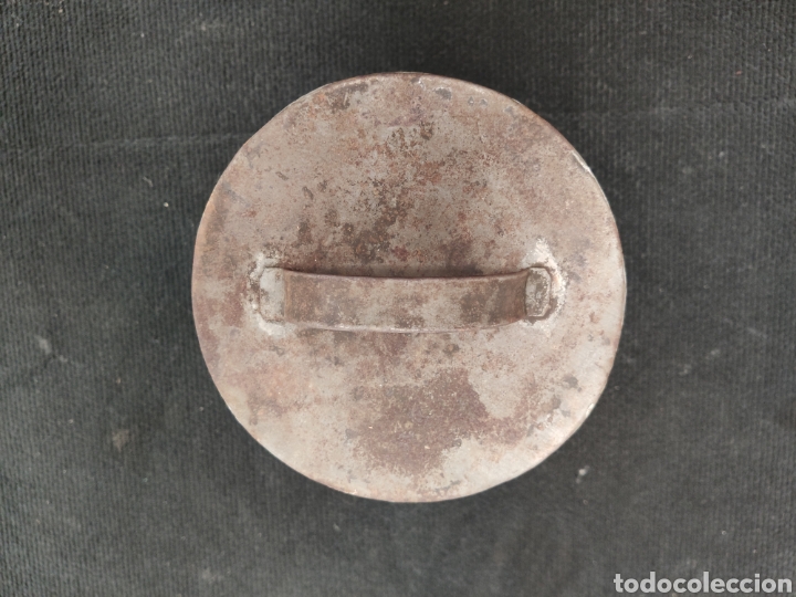 Artesan&iacute;a: ANTIGUO BOTE DE CHAPA CON ASA - Foto 3