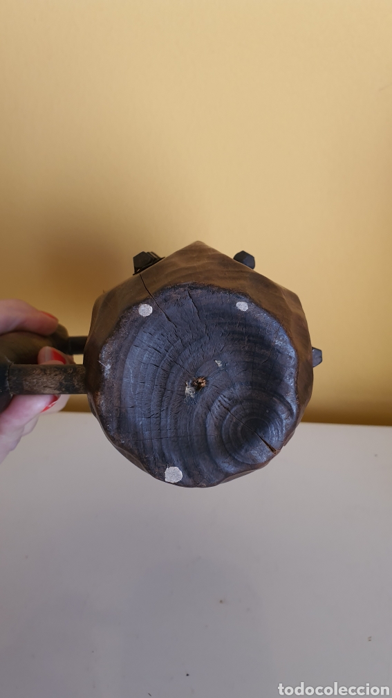 Artesan&iacute;a: Jarra de cerveza en madera - Foto 4