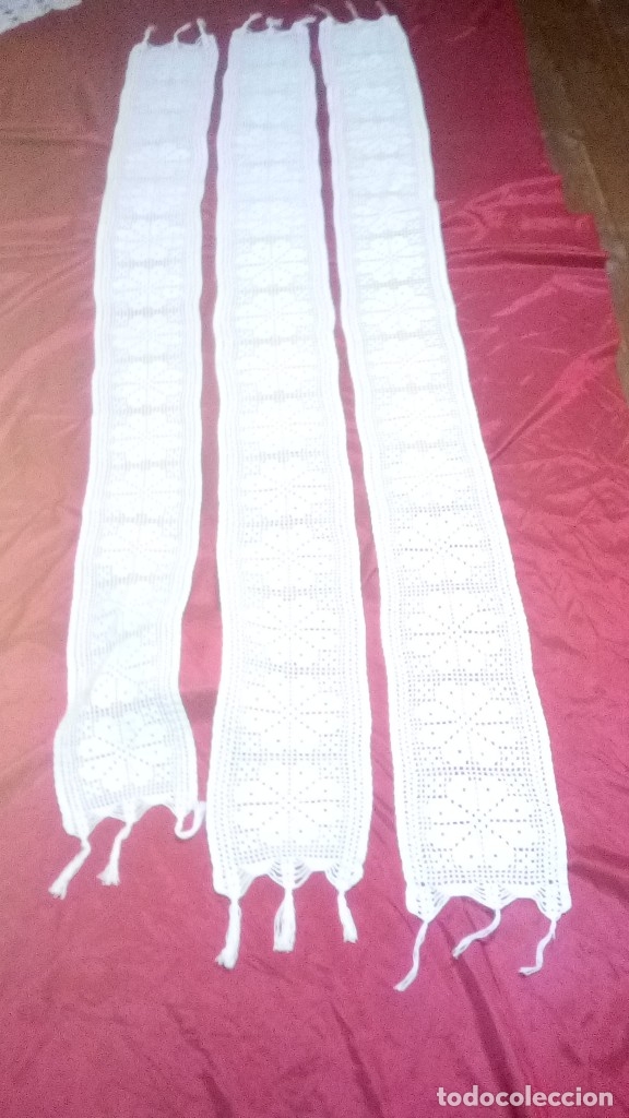 Artesan&iacute;a: Conjunto de tres caminos de mesa - Foto 5