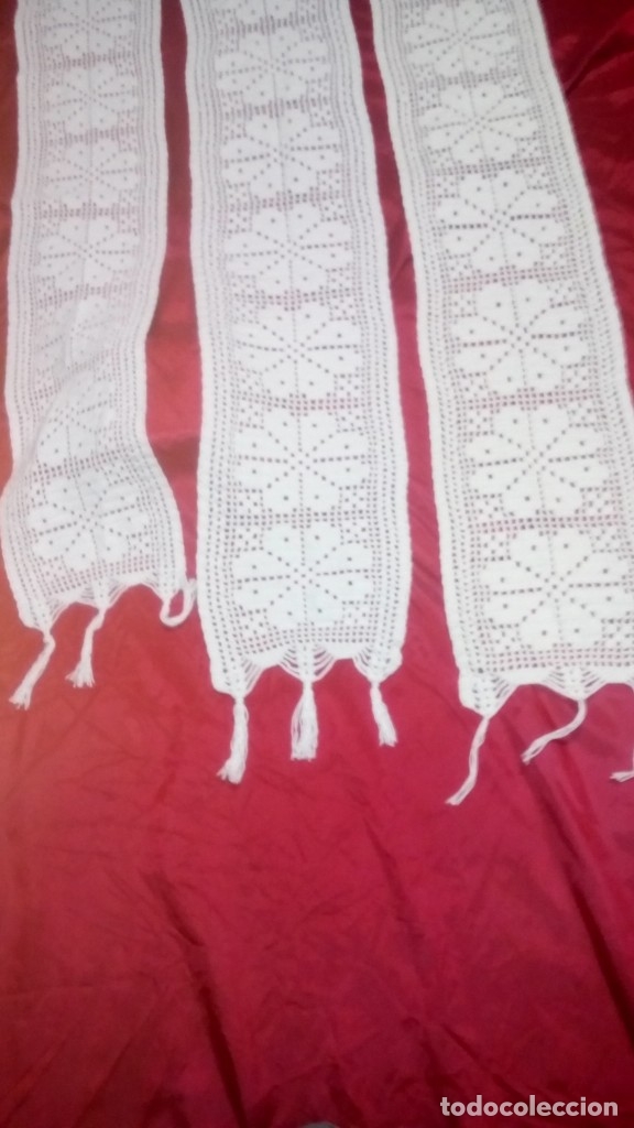 Artesan&iacute;a: Conjunto de tres caminos de mesa - Foto 10