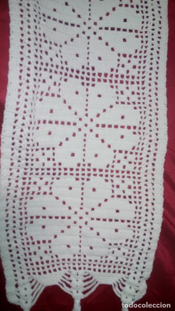 Artesan&iacute;a: Conjunto de tres caminos de mesa - Foto 3
