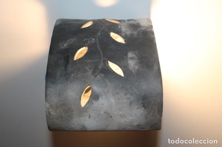 Artesan&iacute;a: LAMPARA DE CERAMICA BLANCA - Foto 2