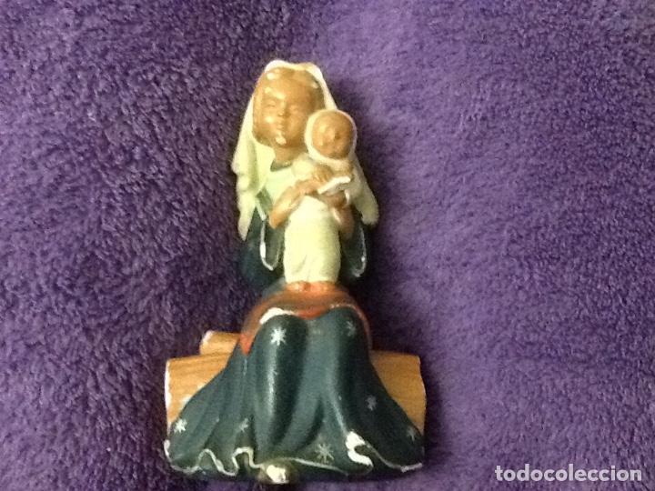 Artesan&iacute;a: VIRGEN CON NI&Ntilde;O DE 14 cm - Foto 1