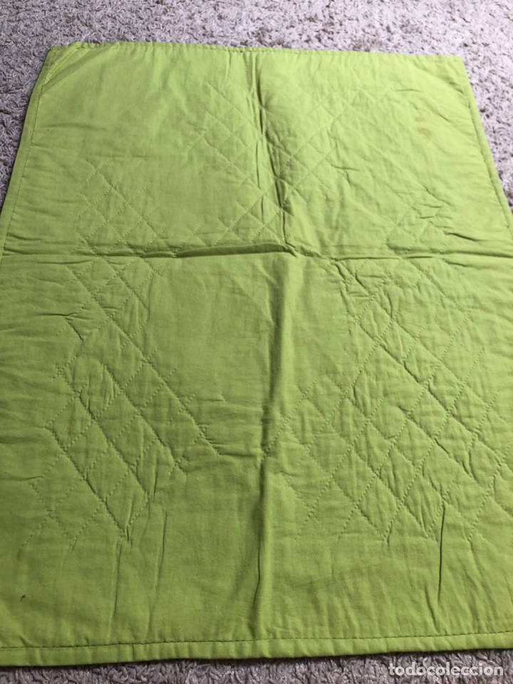 Artesan&iacute;a: COLCHA PARA CUNA DE PATCHWORK-ALGOD&Oacute;N-HECHA A MANO - Foto 6