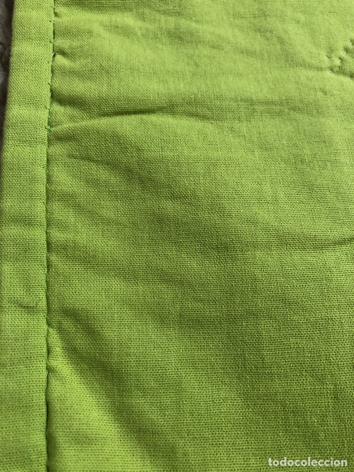 Artesan&iacute;a: COLCHA PARA CUNA DE PATCHWORK-ALGOD&Oacute;N-HECHA A MANO - Foto 8