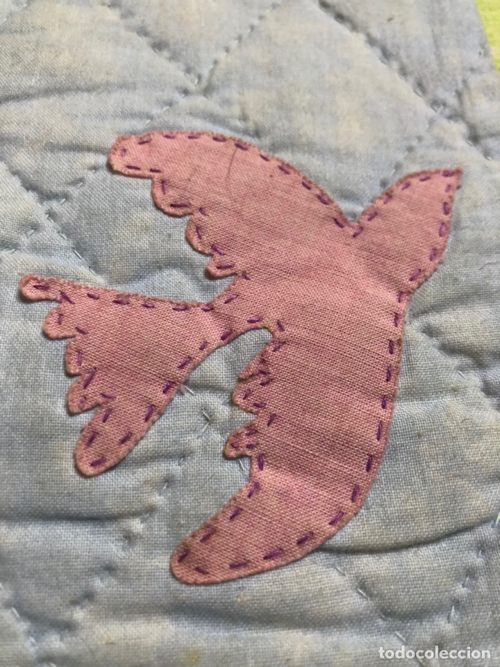 Artesan&iacute;a: COLCHA PARA CUNA DE PATCHWORK-ALGOD&Oacute;N-HECHA A MANO - Foto 10