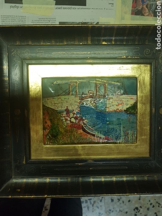 Artesan&iacute;a: Esmalte en cobre lavanderas - Foto 1