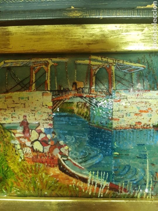 Artesan&iacute;a: Esmalte en cobre lavanderas - Foto 2