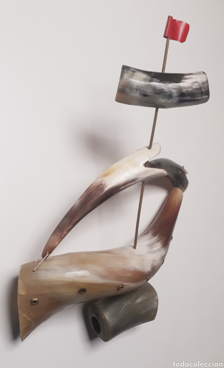 Artesan&iacute;a: Barco de cuernos peque&ntilde;o - Foto 1