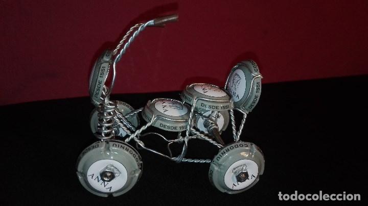 Artesan&iacute;a: MOTO CON CHAPAS DE CAVA - Foto 2