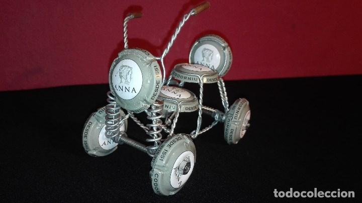 Artesan&iacute;a: MOTO CON CHAPAS DE CAVA - Foto 3