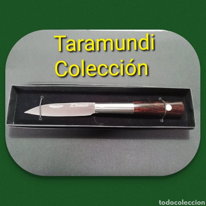 navaja taramundi lujo, cq seguro, cocobolo-plat - Compra venta en  todocoleccion