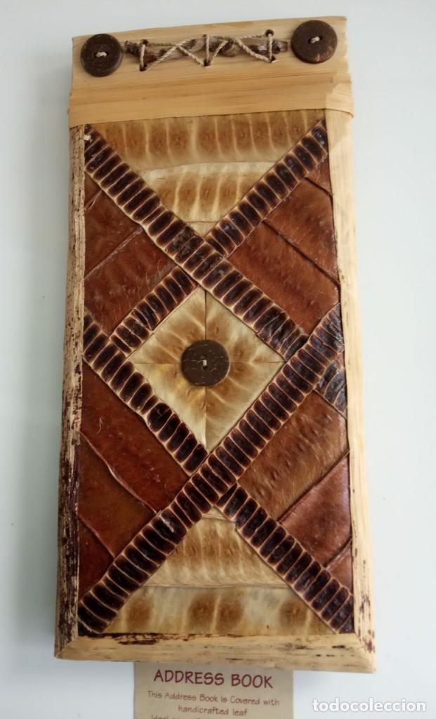 Artesan&iacute;a: LIbreta de direcciones, hecha artesanalmente - Foto 1