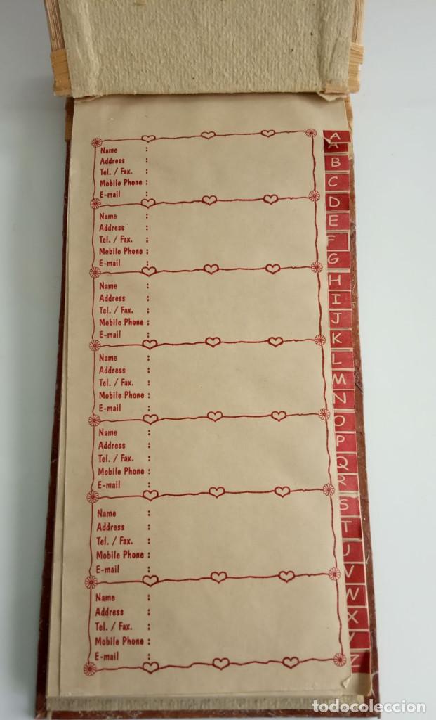 Artesan&iacute;a: LIbreta de direcciones, hecha artesanalmente - Foto 5
