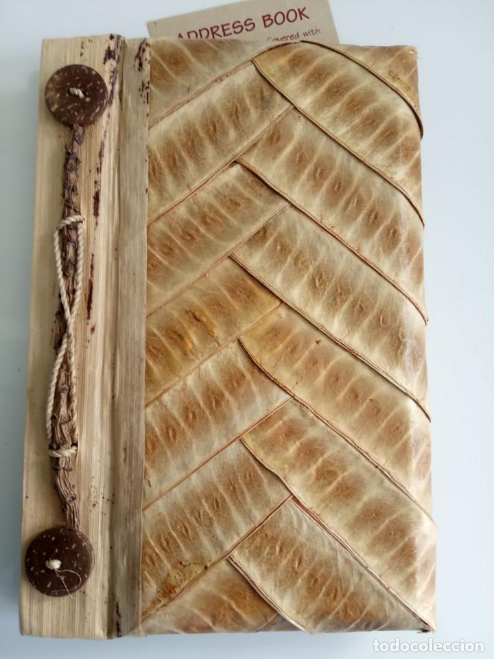 Artesan&iacute;a: LIbreta de direcciones, hecha artesanalmente - Foto 1