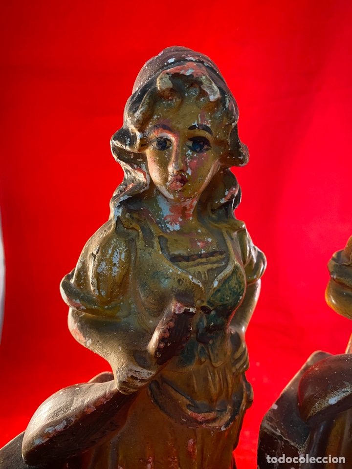 Artesan&iacute;a: Sujeta libros figuras campesinas - Foto 2