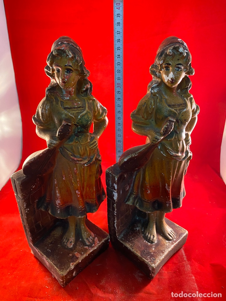 Artesan&iacute;a: Sujeta libros figuras campesinas - Foto 4