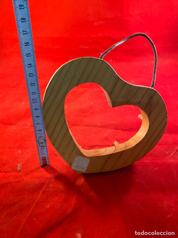 Artesan&iacute;a: Coraz&oacute;n de madera - Foto 3