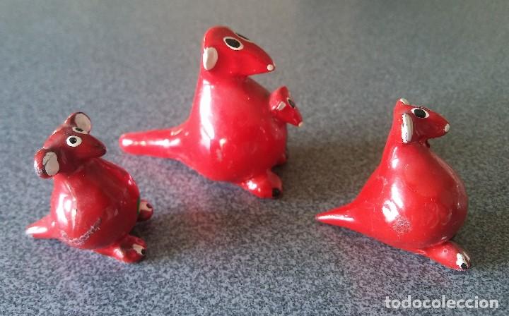 Artesan&iacute;a: Lote canguros cer&aacute;mica - Foto 2